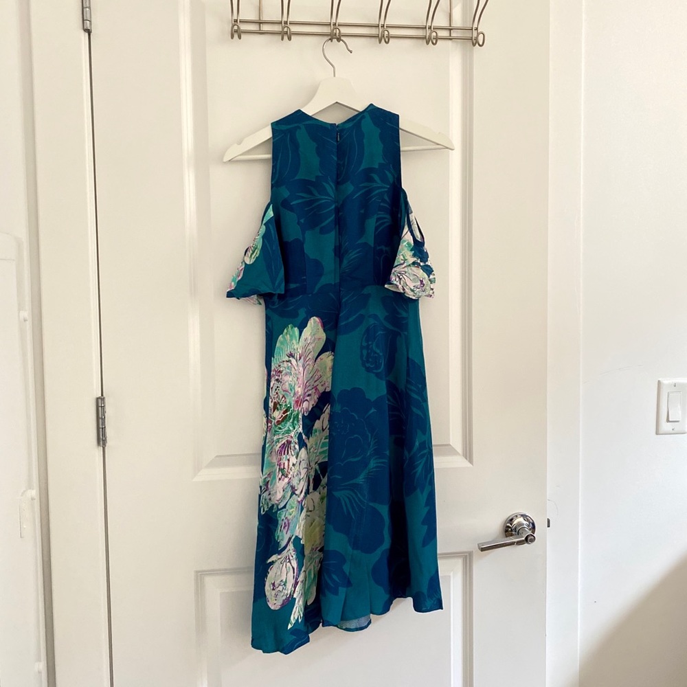 Anthropologie Maeve Elia Cold Shoulder Dress - Picture 4 of 5